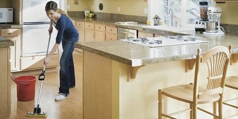 влажно чистење како превенција од инфекција со паразити